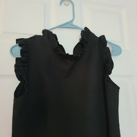 Black Ruffle Dress - Picture 3 of 3